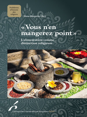 cover image of "Vous n'en mangerez point"